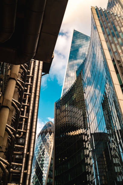 istock Modern architecture buildings exterior background in London 2085882088