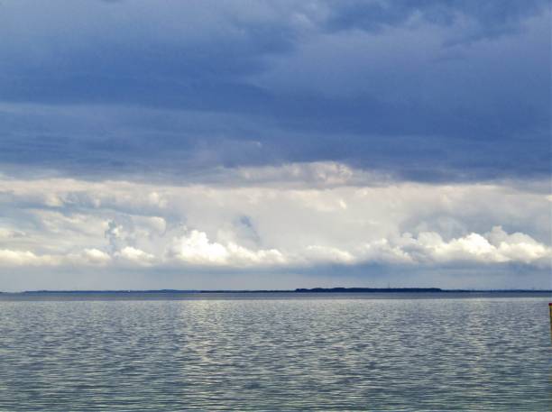 April. Lake Kasumigaura, Chiba prefecture.