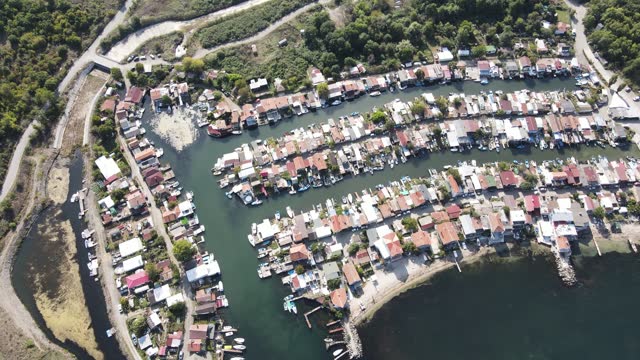 Aerial view of Chengene Skele - Fishing Village (Ribarsko Selishte), Bulgaria