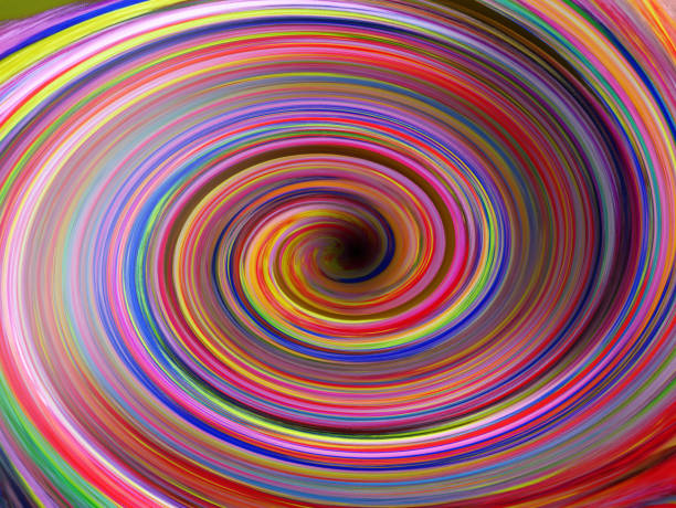 istock Vortix of colors spiral pattern abstract background black hole 2085907344
