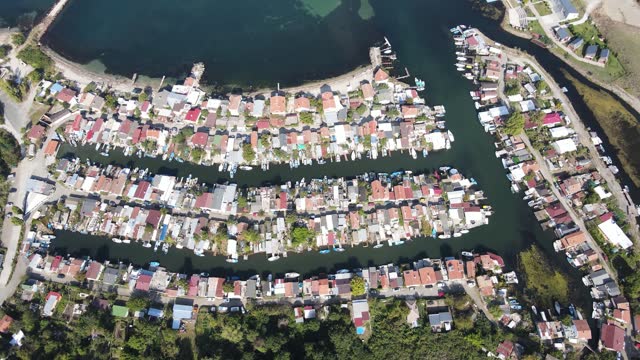 Aerial view of Chengene Skele - Fishing Village (Ribarsko Selishte), Bulgaria