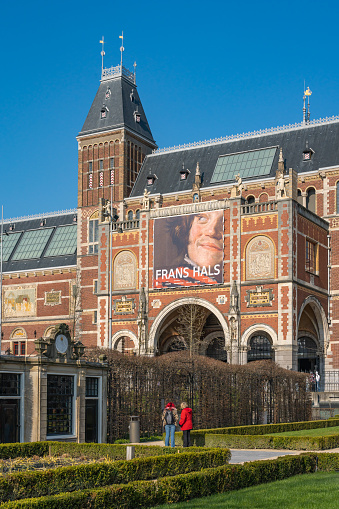 Amsterdam, The Netherlands, 08.03.2024, Exhibition of the works of dutch Golden Age painter Frans Hals at The Rijksmuseum