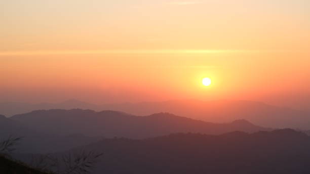 istock Sunset over the mountains in the evening.Description41/200 2085989668