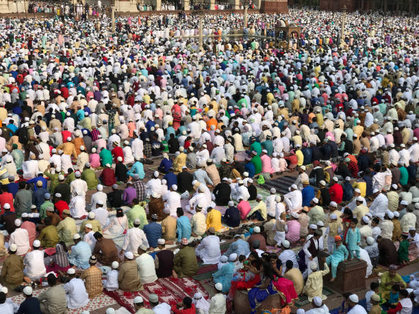 istock Eid congregation at the Jama Masjid, Delhi, India. 2085990188