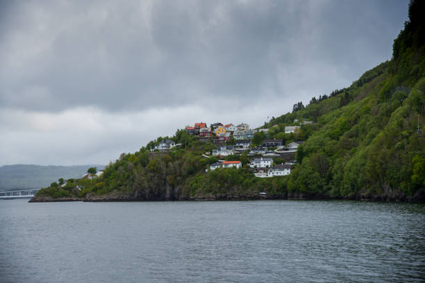 istock Houses on the Norway fjords 2086009689