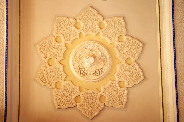 beautiful false ceiling design in uzbekistan