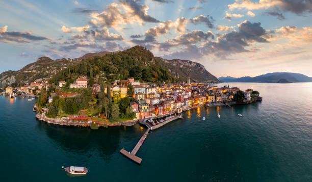 istock Varenna, Italy Viewed From Above Lake Como 2086369217