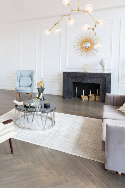 istock Modern,Luxury,Stylish,Apartment,Interior,In,Pastel,Colors.,A,Very 2086403840