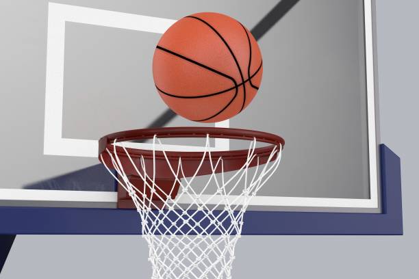 istock Basketball Backboard and Ball 2086414722