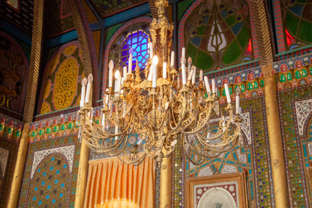 istock a many candle in a lamp 2086426939