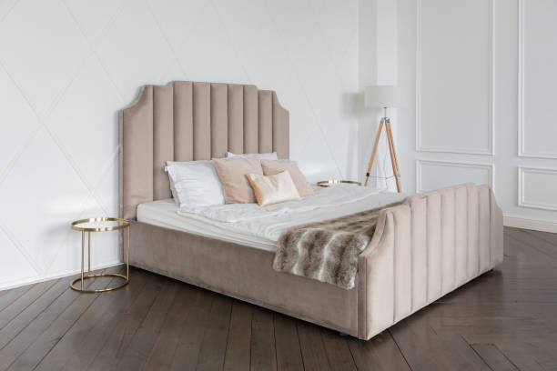 istock Modern luxury stylish apartment interior in pastel colors 2086435627