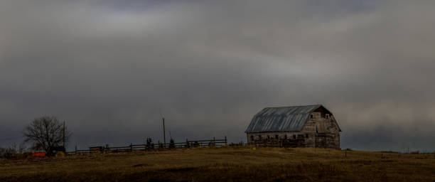 istock Rustic barn on the prairie Red Deer County Alberta Canada 2086492398