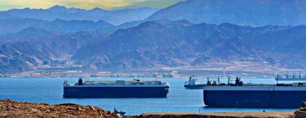 istock Cargo ships in the Red Sea 2086552948