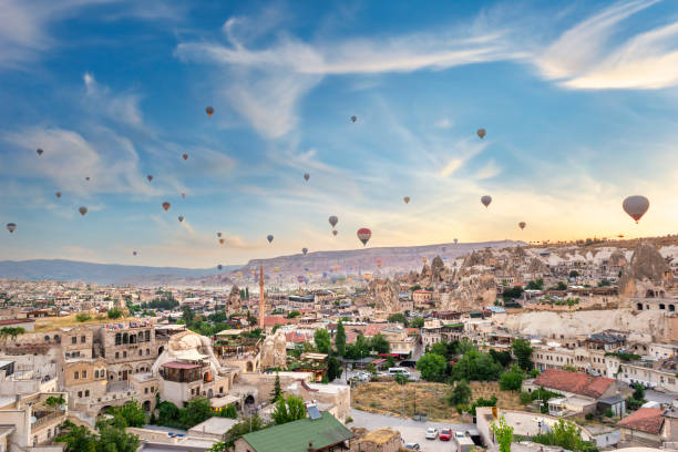 istock Balloons over Goreme 2086594767
