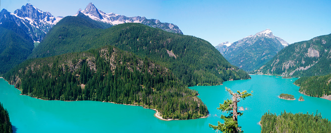 Diablo Lake, North Cascades National Park, Washington State - United States