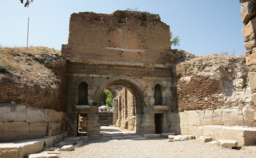 The Roman Walls in Iznik, Turkey, date from the Roman period.