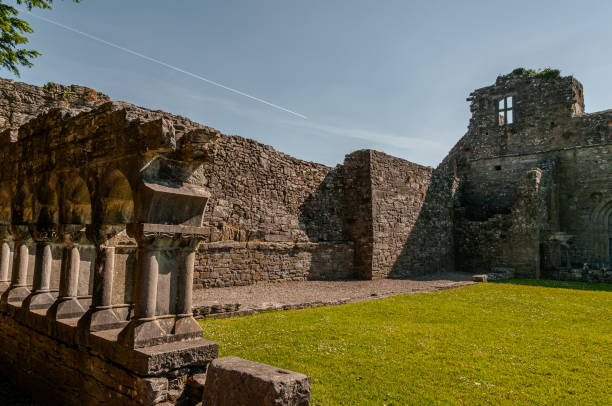 istock Ireland, Augustinian abbey of Cong LR24 2086721021