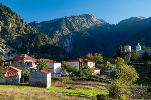 istock Village in Greece 2086721570