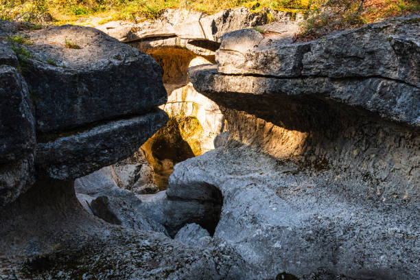 istock Crevices in rocks due to erosion 2086763959