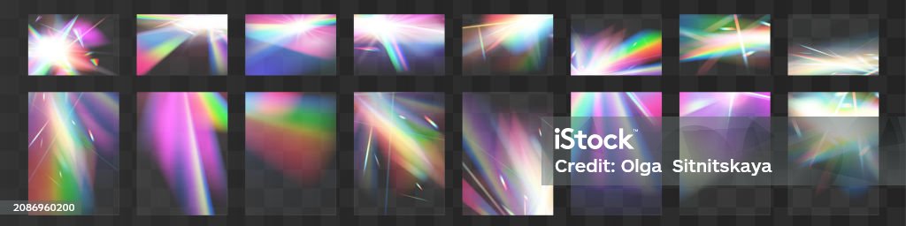 Crystal Set Glas Light Rainbow Reflection Effectoptical Lights Glare ...