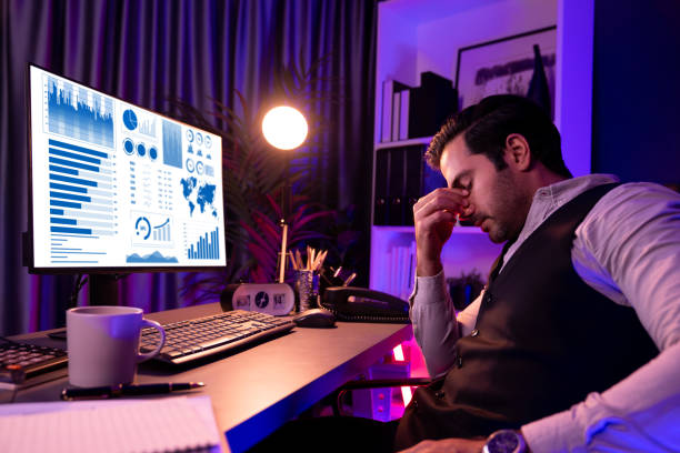 istock Smart businessman having headache with unfinished product service. Surmise. 2087097177