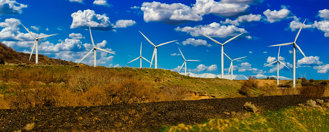 Wind Turbine Farm Utah