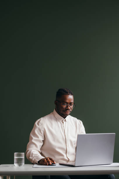 istock Professional African American Man Working on Laptop 2087154868
