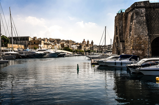 Senglea Waterfront And It's Yachts, Malta