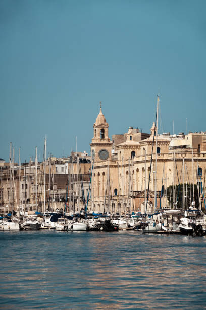 Buildings And Watercraft On Birgu Yacht Charters, Malta