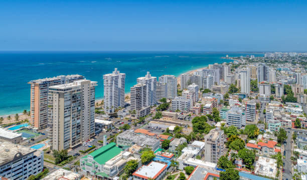 istock Eastern coastline vantage, Condado, Puerto Rico 2087241670