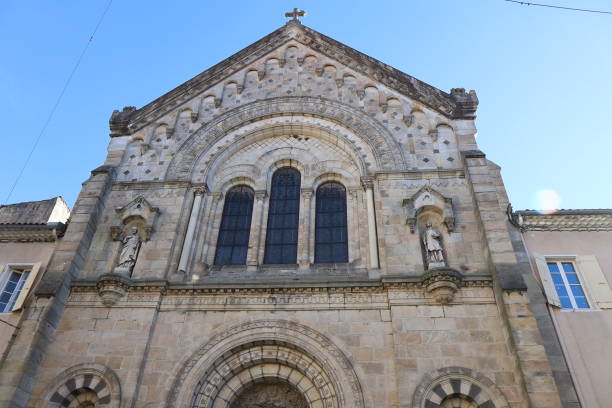 istock Aubenas - Saint Laurent church 2087278803