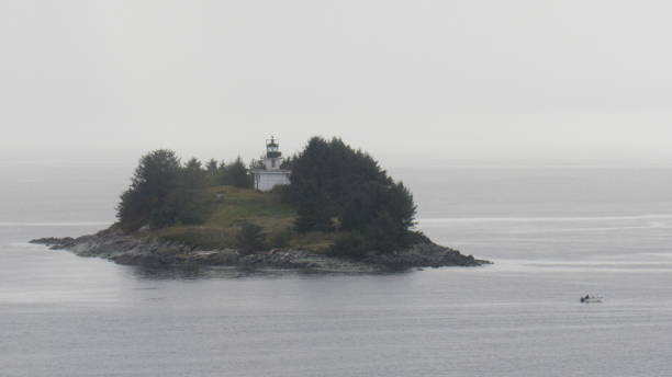 istock Close-up of Island with Lighthuose 2087402602