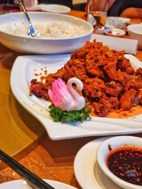 Swan food decoration