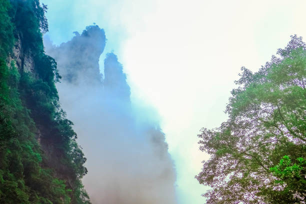 Scenic view at Zhangjiajie national forest park,Wulingyuan,Hunan,China.