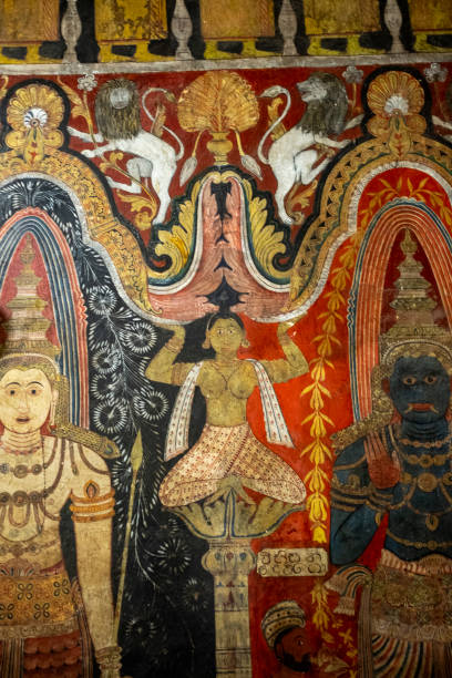 istock Frescos at Kelaniya Temple 2087644188