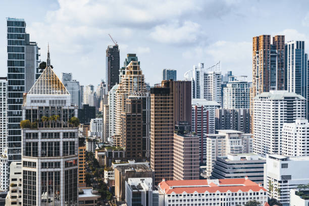 istock Cityscape surrounded with architectural building with day light. Ornamented. 2087680692