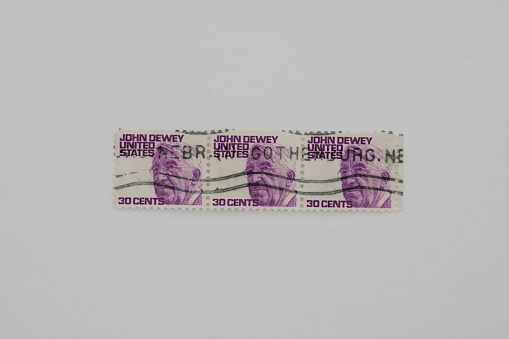 vintage price tags against a black background