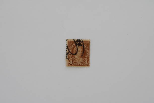 istock Brown Vintage Stamp 2087908750