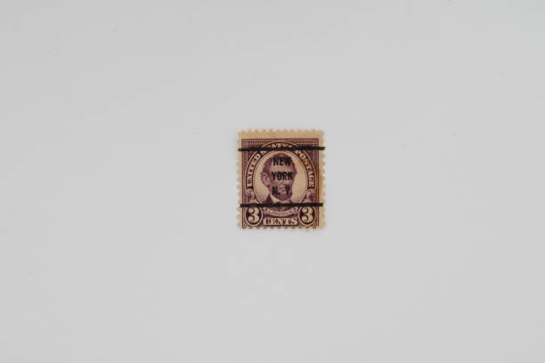 istock Purple Vintage Stamp 2087909793
