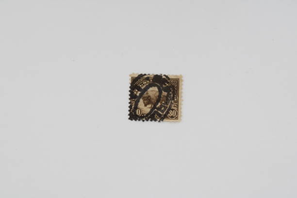 istock Brown Vintage Stamp 2087912396