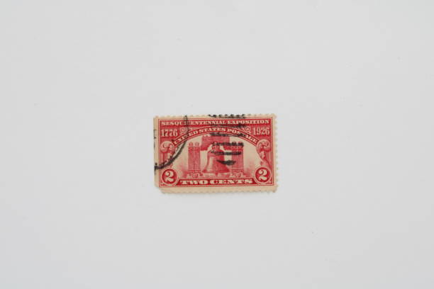 istock Red Vintage Stamp 2087912415