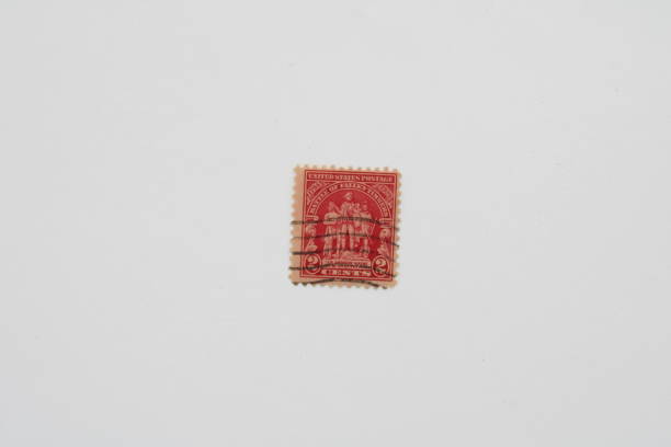 A stamp on a postcard from Japan