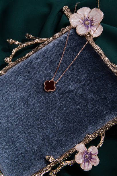 istock A fashionable and exquisite women's necklace 2087924585