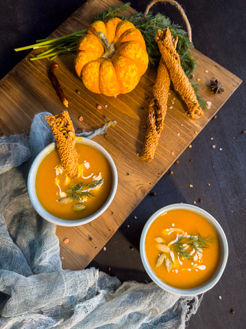 Freshness Pumpkin soup