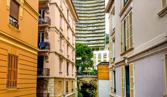Cityscape of Monte Carlo, Monaco