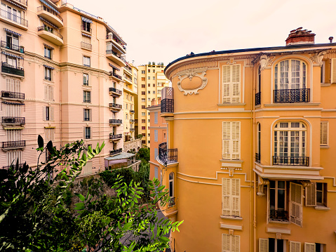 Cityscape of Monte Carlo, Monaco