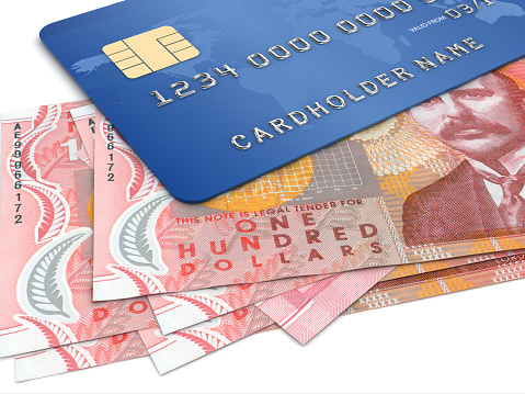 New Zealand dollar money credit card finance