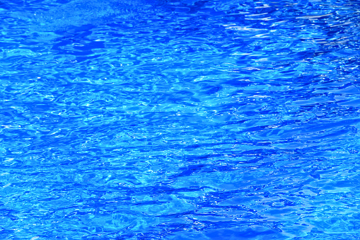 Close up swimming pool
