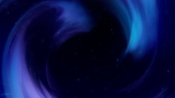 istock Flying through the stars, universe, nebulas. traveling past stars with moving streams of nebulae. Colorful purple shimmering abstract energy rushing by. Clouds future deep space futuristic. 2088523580