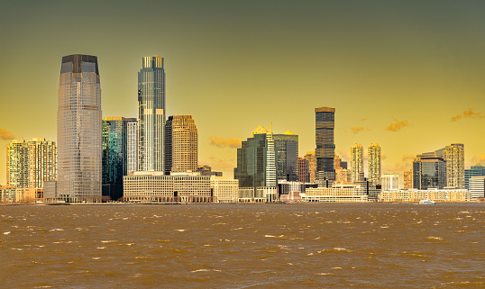 Skyscrapers on Manhattan, New York, USA.